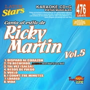 Karaoke Latin Stars 476 Ricky Martin Vol. 5