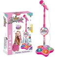 thumbnail image 1 of Karaoke Machine for Kids, Singing Microphone for Girls 3-6 Years Old, Microphones and Adjustable Stand, Stage Lights and Pedals for Fun Musical Effects, 1 of 7