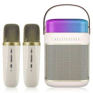 Bluetooth® Karaoke Audio System 8'' Avec Roulettes, Lumières Et Micro - N/A  - Kiabi - 119.99€