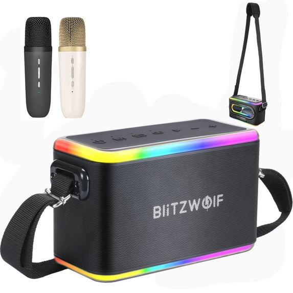 Karaoke Machine with 2 Microphone