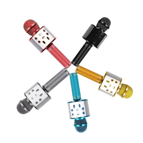 Karaoke Microphone Bluetooth Wireless, Portable Karaoke Machine for Kids, Adults, Party, Birthday, Blue