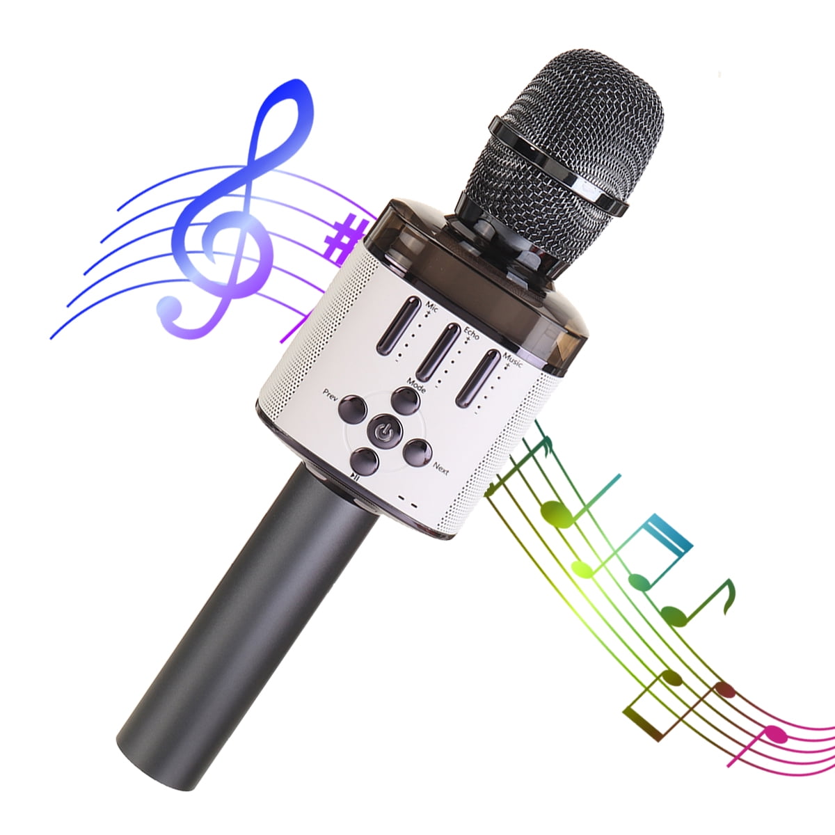 Karaoke Microphone for Kids & Adult, Handheld Wireless Bluetooth
