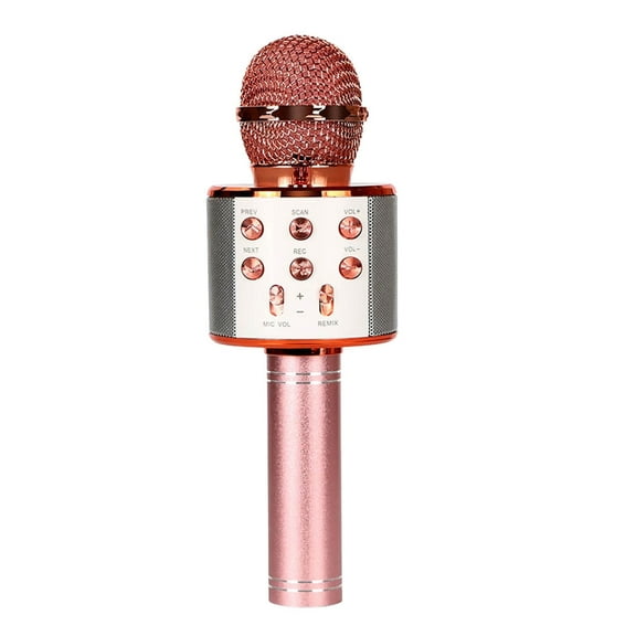 Karaoke Microphone,Wireless Bluetooth Microphone for Singing with Speaker,Karaoke Toy Children,Home KTV Karaoke Machine,Portable KTV Speaker Recorder for Android///PC