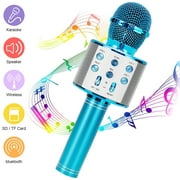 Karaoke Microphone for Kids Blue-1