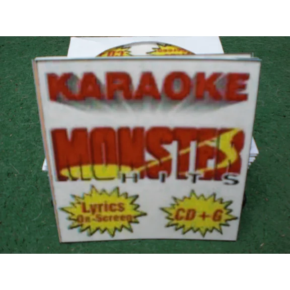 Karaoke Monster Hits Cd+G Male Pop/Rock Hits #1075