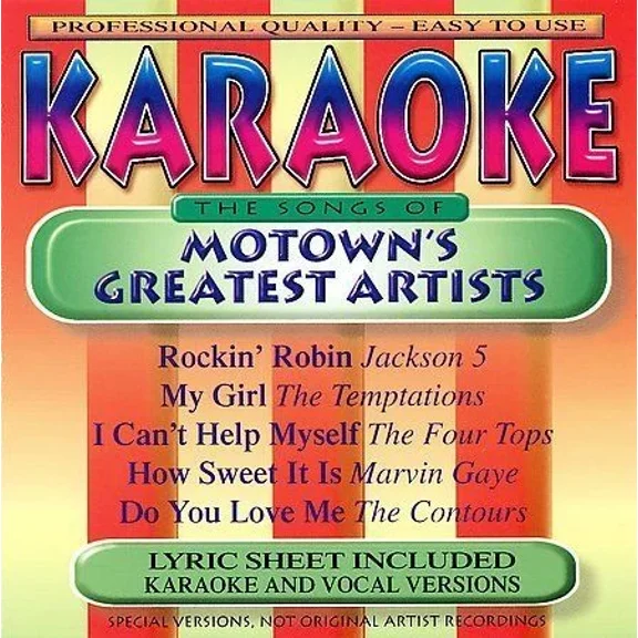 Karaoke: Motown'S Greatest Artists 1
