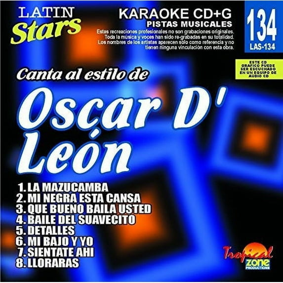 Karaoke: Oscar D'Leon, Vol. 1: Latin Stars Karaoke