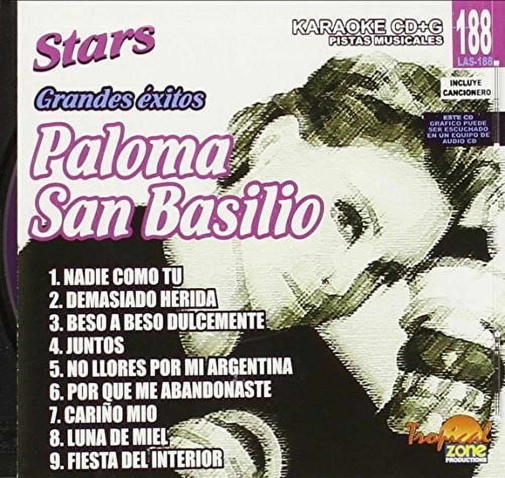 TROPICAL ZONE Karaoke: Paloma San Basilio - Latin Stars Karaoke