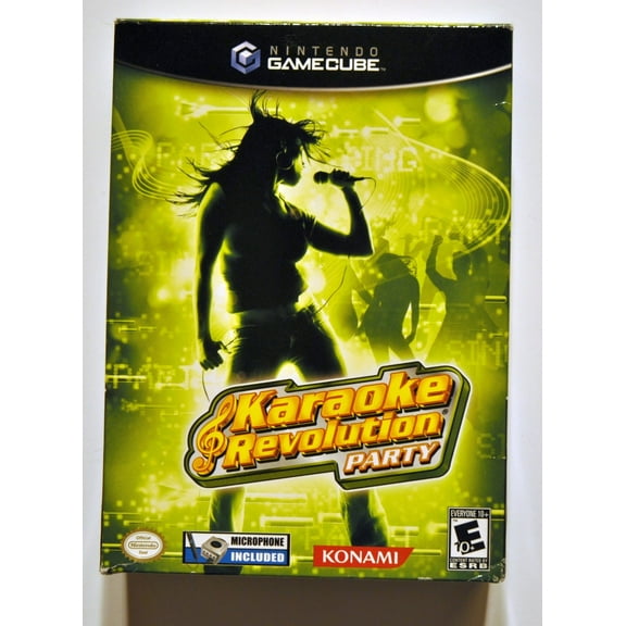 Karaoke Revolution Party Bundle - Nintendo GameCube