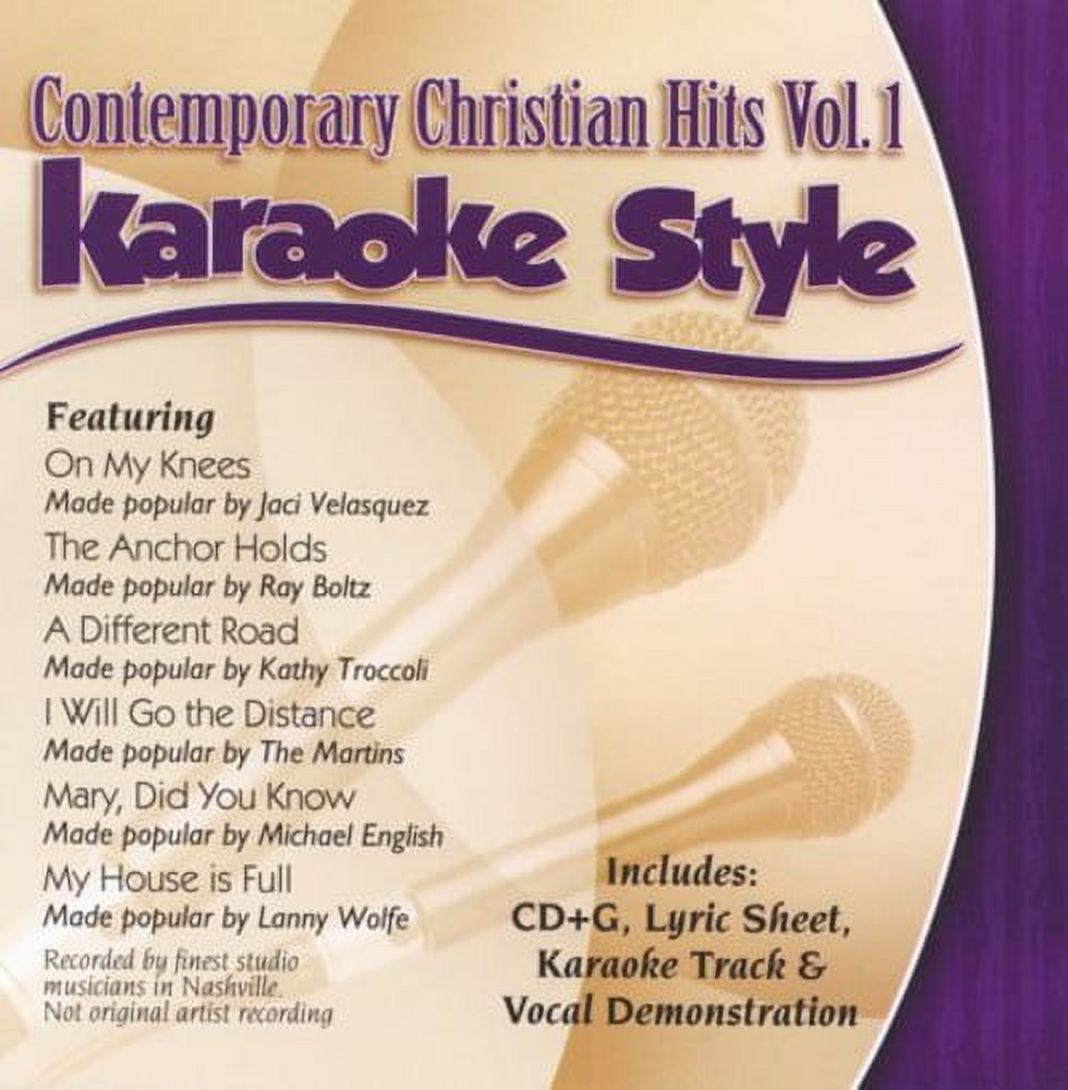 VARIOUS Karaoke Style - Karaoke Style: Contemporary Christian Hits, Vol. 1 - Music & Performance - CD