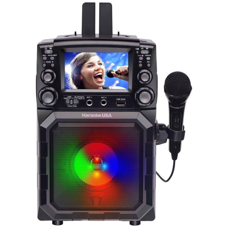 Karaoke Usa GQ450 Portable Cdg/Mp3g Karaoke Player