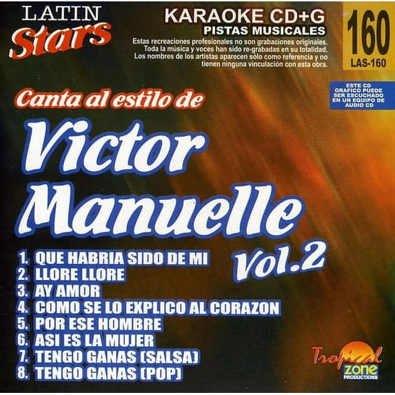 Karaoke: Victor Manuelle, Vol. 2: Latin Stars Karaoke