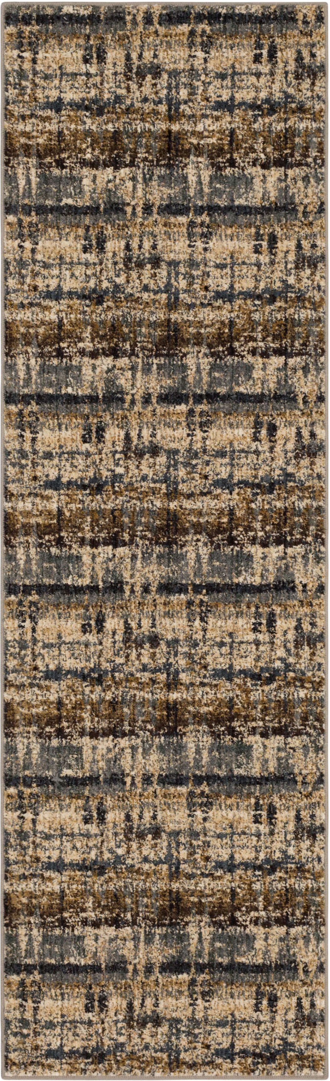 Karastan Rugs Kaleidoscopic Denim 2' 4" x 7' 10" Area Rug