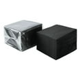 thumbnail image 1 of Karat [1000 ct - 4.75 x 4.75] Black Cocktail Napkins - 2-ply Beverage Napkins - 9.5 x 9.5 Unfolded, 1 of 8