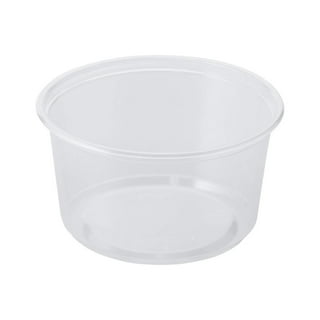 Asporto 12 oz Round Clear Plastic Soup Container - with Lid