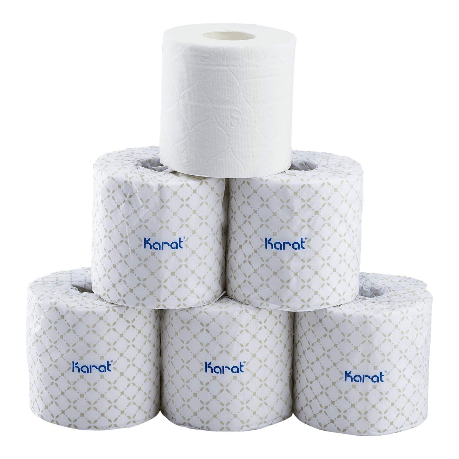 Karat 2-Ply Toilet Paper Rolls, 48 Rolls | JS-TTW500