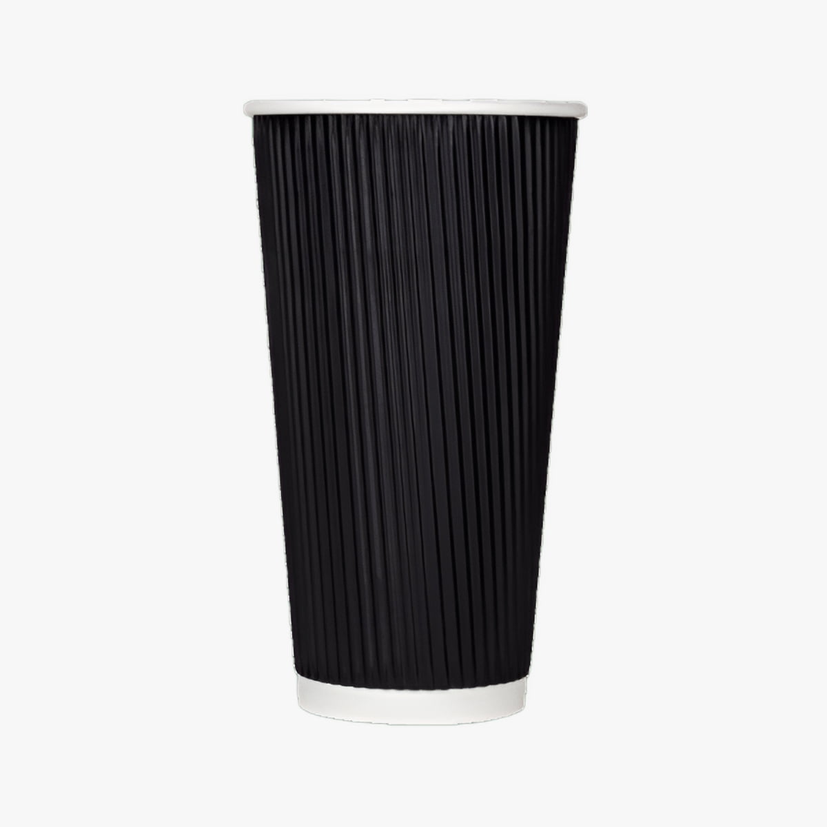 Karat 20oz Insulated Ripple Paper Hot Cups for Coffee and Other Hot ...