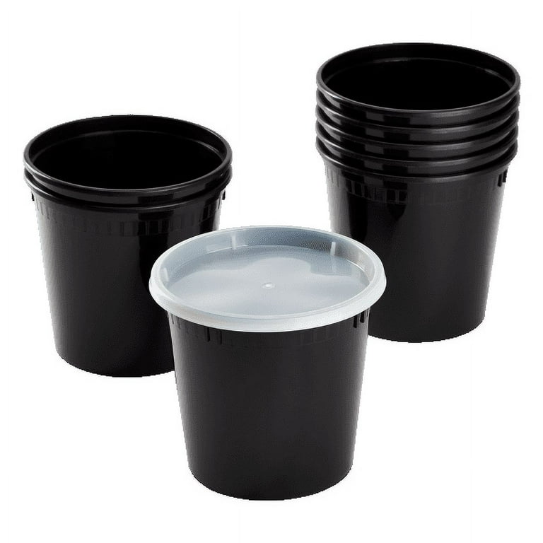  32 oz Deli Containers with Lids 240 Bulk Pack