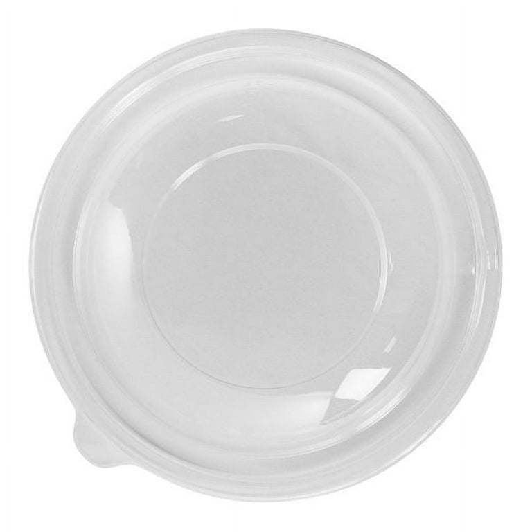 Karat 24 oz Pet Plastic Tamper Resistant Hinged Salad Bowl with Dome Lid - 240 Sets
