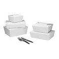 thumbnail image 1 of [450 ct] Karat White Take Out Containers #1 | 30 fl oz Paper Food Boxes, 1 of 13