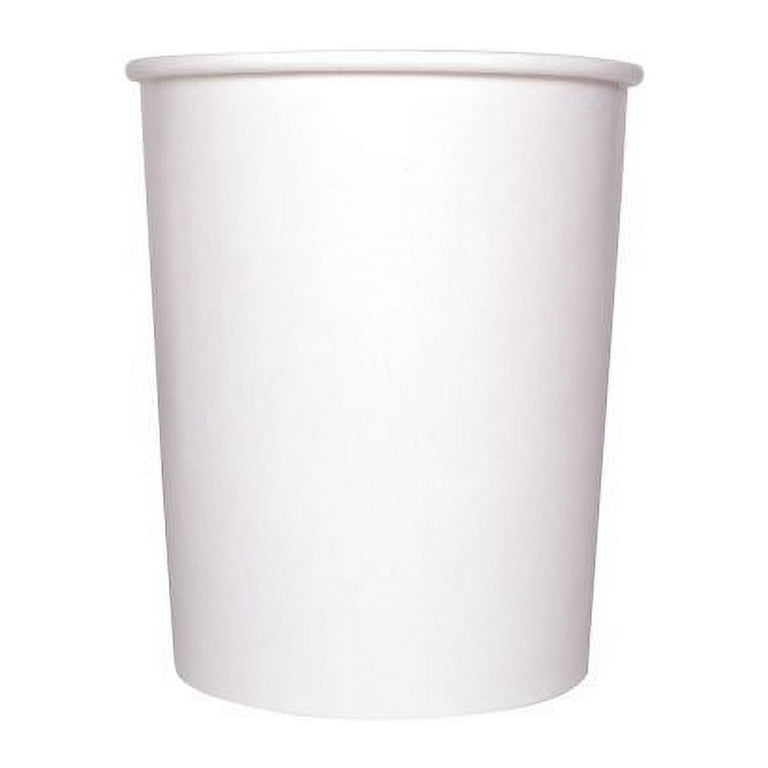 To Go Soup Containers 32oz Gourmet Food Cup - White (115mm) - 500