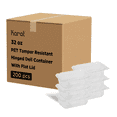 thumbnail image 1 of Karat 32oz PET Plastic Tamper Resistant Hinged Deli Container with Lid - 200ct, 1 of 10