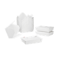 thumbnail image 1 of [200 ct] Karat White Take Out Containers #2 | 54 fl oz Fold-To-Go Paper Food Boxes, 1 of 15