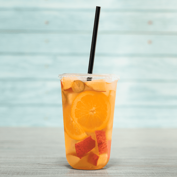 Karat [600 ct] 24 oz Clear Plastic Cold Cups | PET | U-Shape | 98 mm