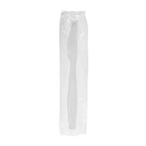 Karat 7.6 Inch White Plastic Heavyweight Disposable Knives (Pack of 1,000)