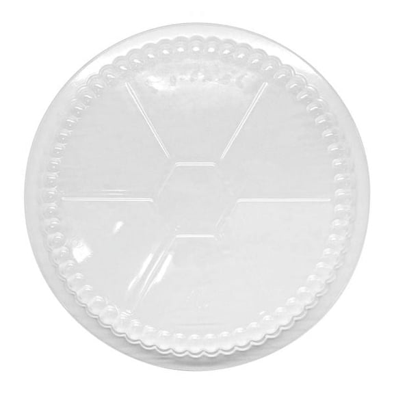 Karat 7" OPS Dome Lids for Foil Containers - 500 ct