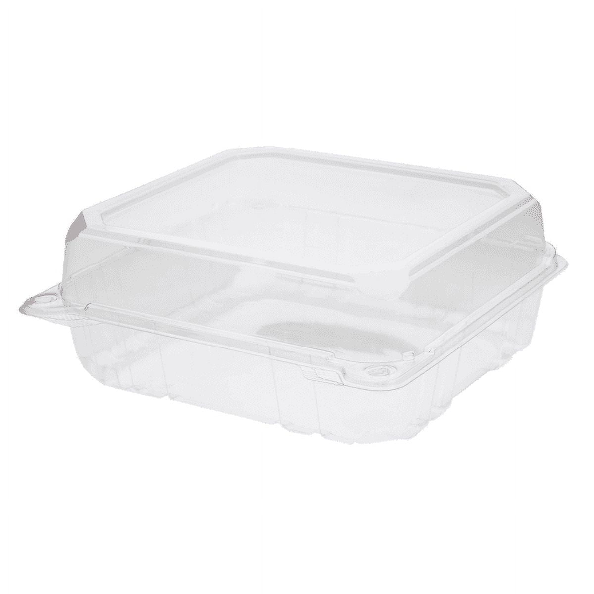 Hefty Hinged Lid Containers - 6 x 6 - 250 ct.