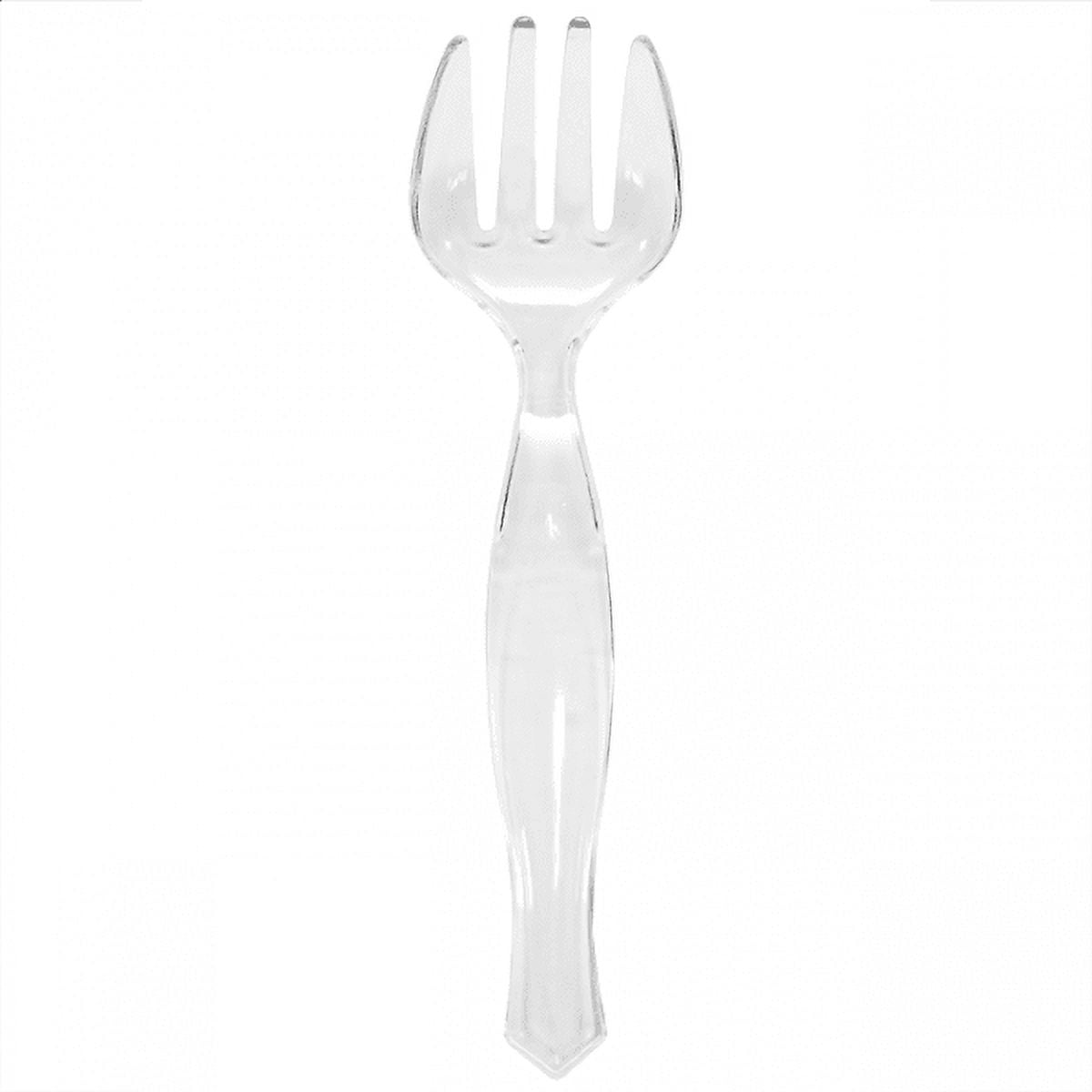 Nylon Fork Made of Heat Resistant Nylon with Plastic Handle with