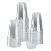 Karat C-KC16 Clear PET Cups 16 oz (98mm), for Cold Drink Beverage in your office, facilities, low price in bulk, 1000 Pcs