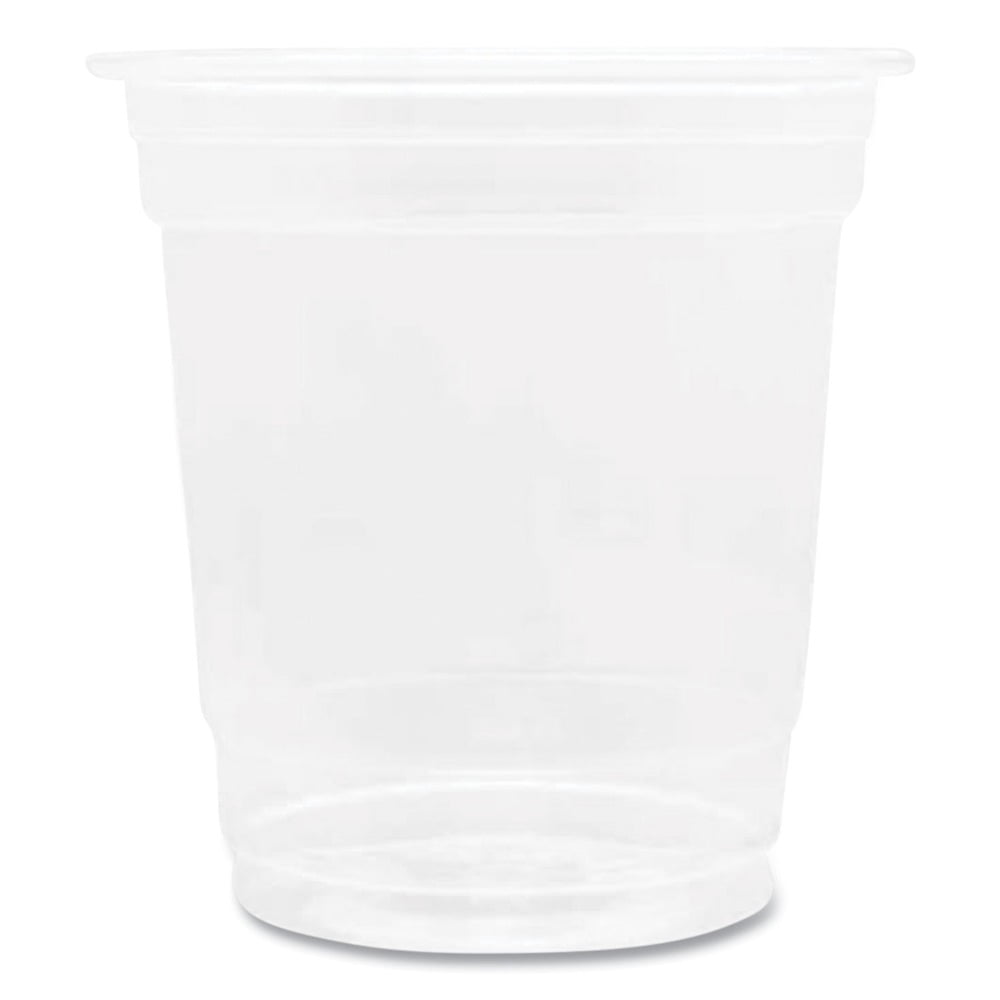 PET Plastic Cups, 8 oz, Clear, 1,000/Carton PET Plastic Cups, 8 oz, Clear, 1,000/Carton