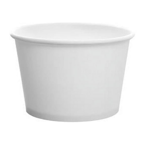 Karat - C-KDP8W - 8 oz Paper Food Cups