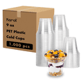 thumbnail image 1 of Karat Disposable Plastic Cups, Clear, 1000 Pieces, 1 of 9