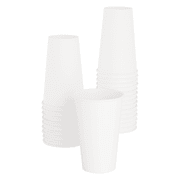 Karat Earth 16oz Eco-Friendly Paper Hot Cups - White 90mm - 1,000 ct