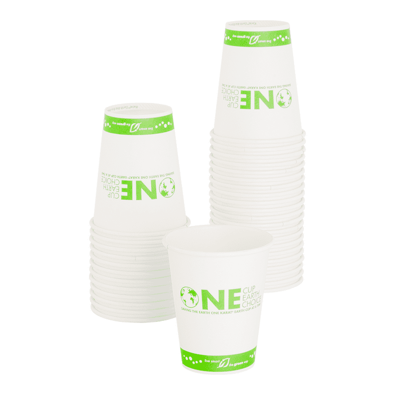Mini Monster Green Paper Cups - 8 Pc.