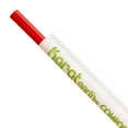 thumbnail image 1 of Karat Earth 9.5" Jumbo PLA Straws Paper Wrapped - Red - 4,800 ct, 1 of 5