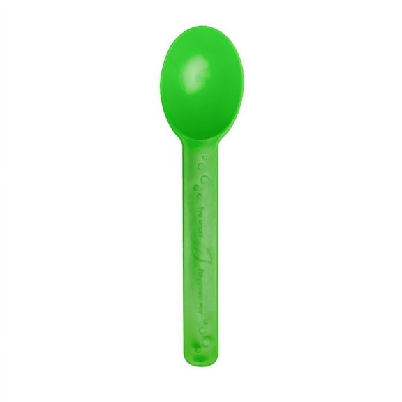 Karat Earth Heavy Weight Bio-Based Spoons - Green - 1,000 ct