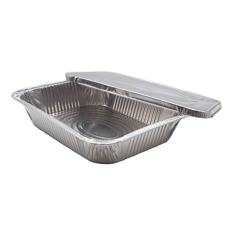 Karat Half Size Aluminum Foil Steam Table Pan, Shallow Depth - 100 PC