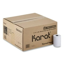 Karat GS-TR225085 2.25 in. x 85 ft. Thermal Paper Rolls - White (50/Carton)