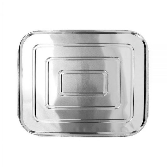 Karat Half Size Aluminum Foil Steam Table Pan Lids - 100 ct