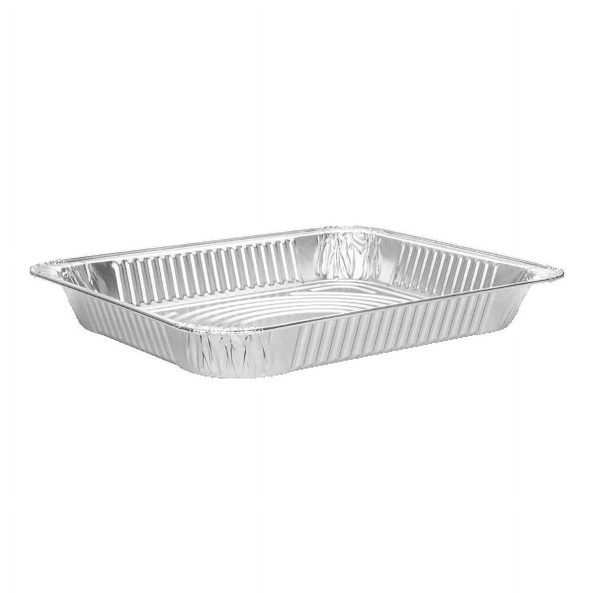 Disposable Half Size Foil Steam Table Pan - Shallow - #4300