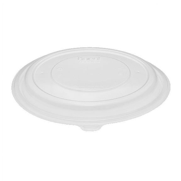 Karat PP Lid for 32 & 48 oz PP Round Microwaveable Container, Translucent,150 ct