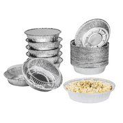 Karat Round Aluminum Foil Pans & Disposable Cake Pans, 7 inch - 500 ct