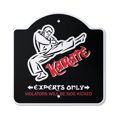 thumbnail image 1 of Karate 14" X 14" Sign | Indoor/Outdoor Plastic | SignMission Designer Parking Martial Arts Black Belt Master Instructor School Novelty Gift Funny Joke Gag Road Garage, 1 of 4