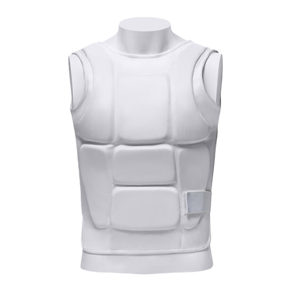 Karate Chest Protector, Breathable Design with Adjustable Straps and Shock Absorption for Training and Sports