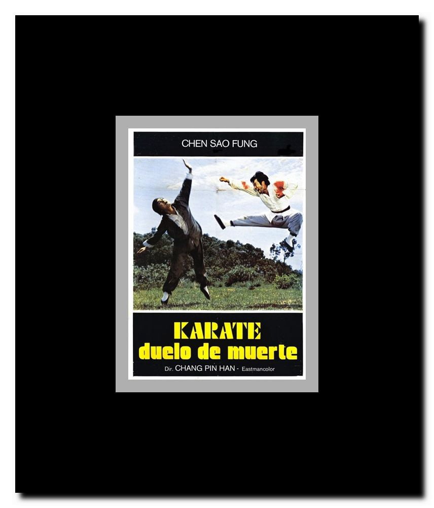 Karate Death Duel Framed Movie Poster