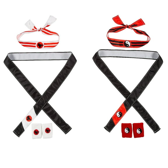 Karate Dress-Up Accessory Kit for 12 - 48 Pieces